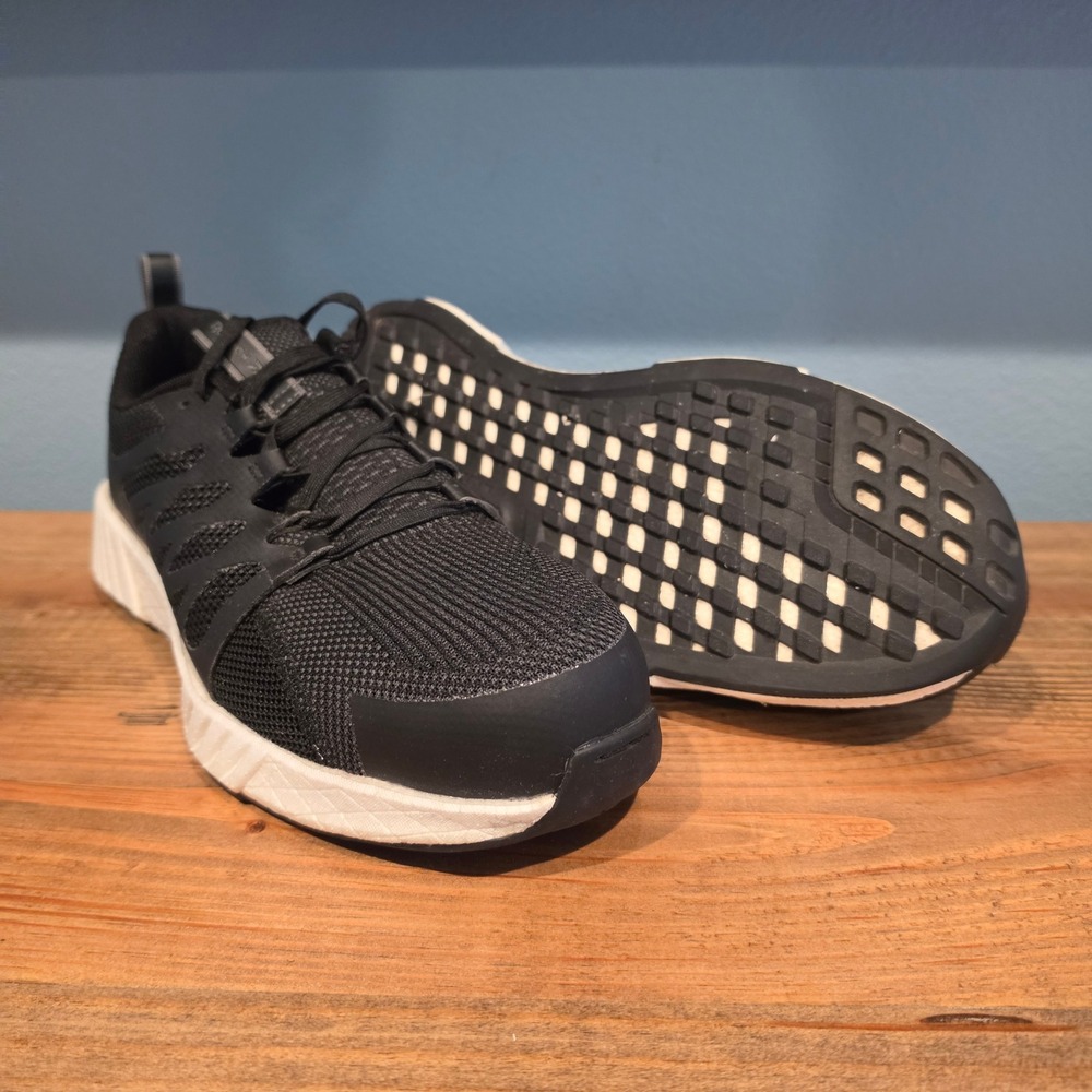Reebok Mens Fusion Flexweave Work Shoe Black Composite Toe RB4311 10W